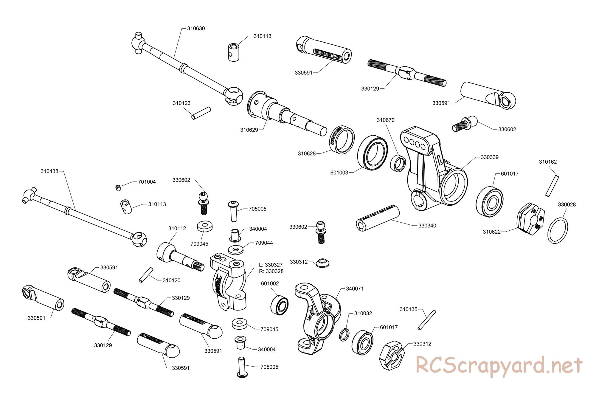 Durango - DEX410 V5 - Exploded View with Part Numbers - Page 79