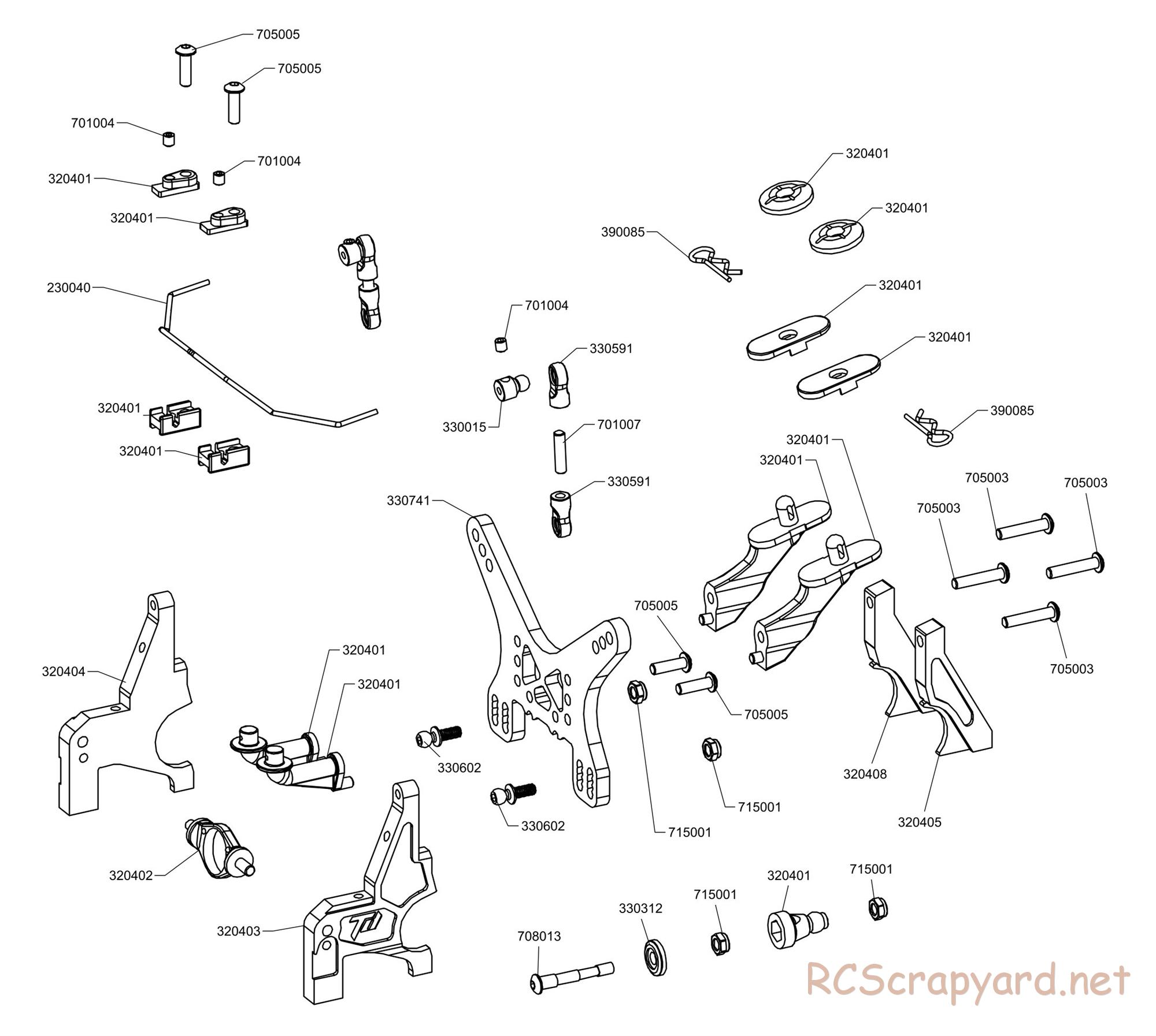 Durango - DEX410 V5 - Exploded View with Part Numbers - Page 84