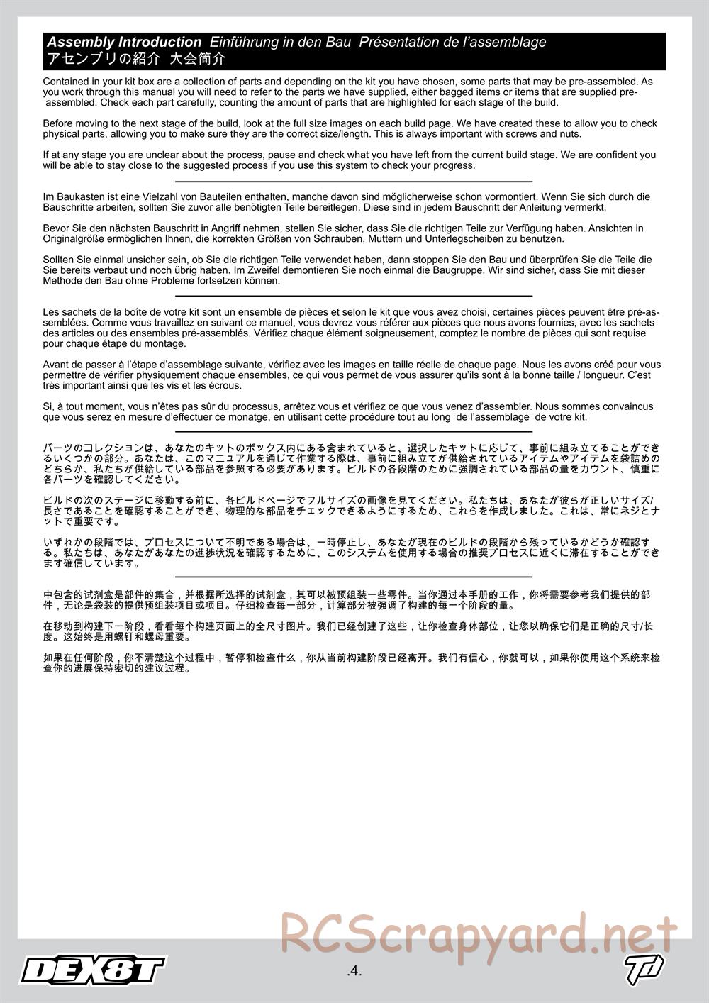 Durango - DEX8T - Manual - Page 4