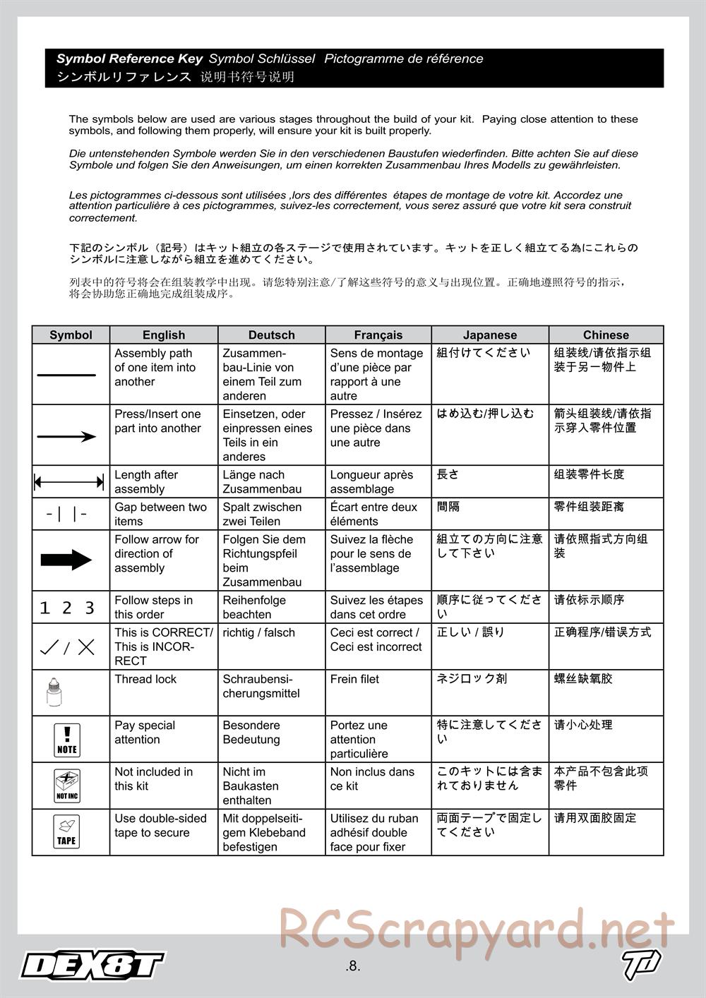 Durango - DEX8T - Manual - Page 8
