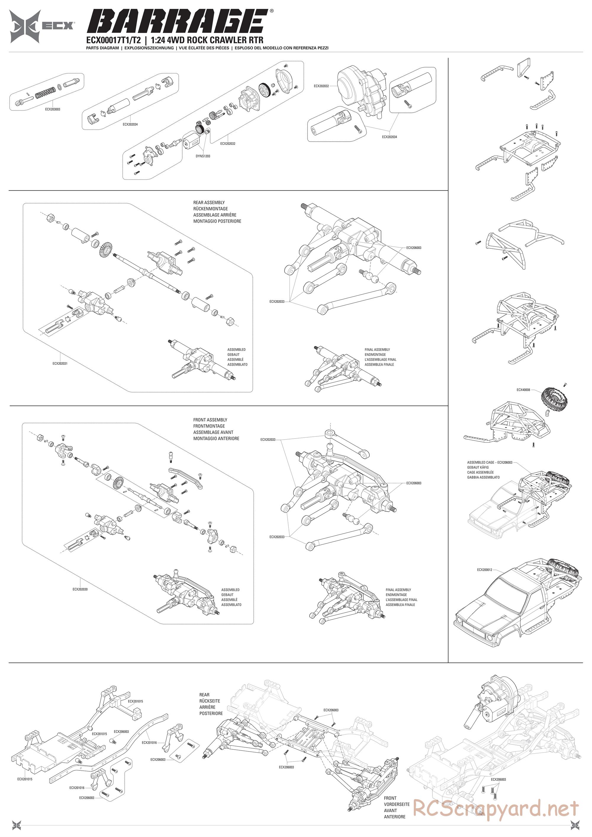 ECX - Barrage 4WD - Manual - Page 5