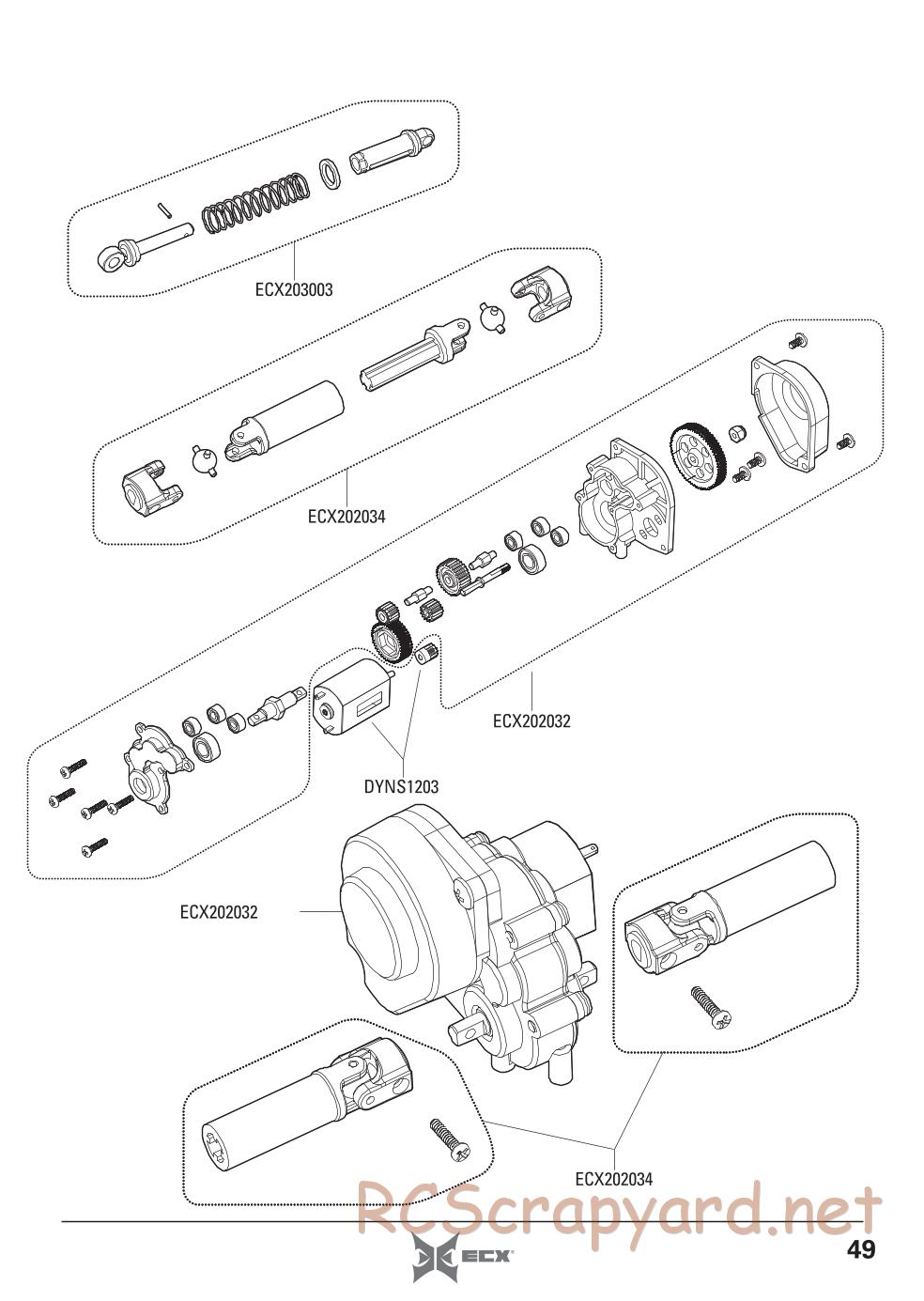 ECX - Barrage UV 4WD - Manual - Page 14