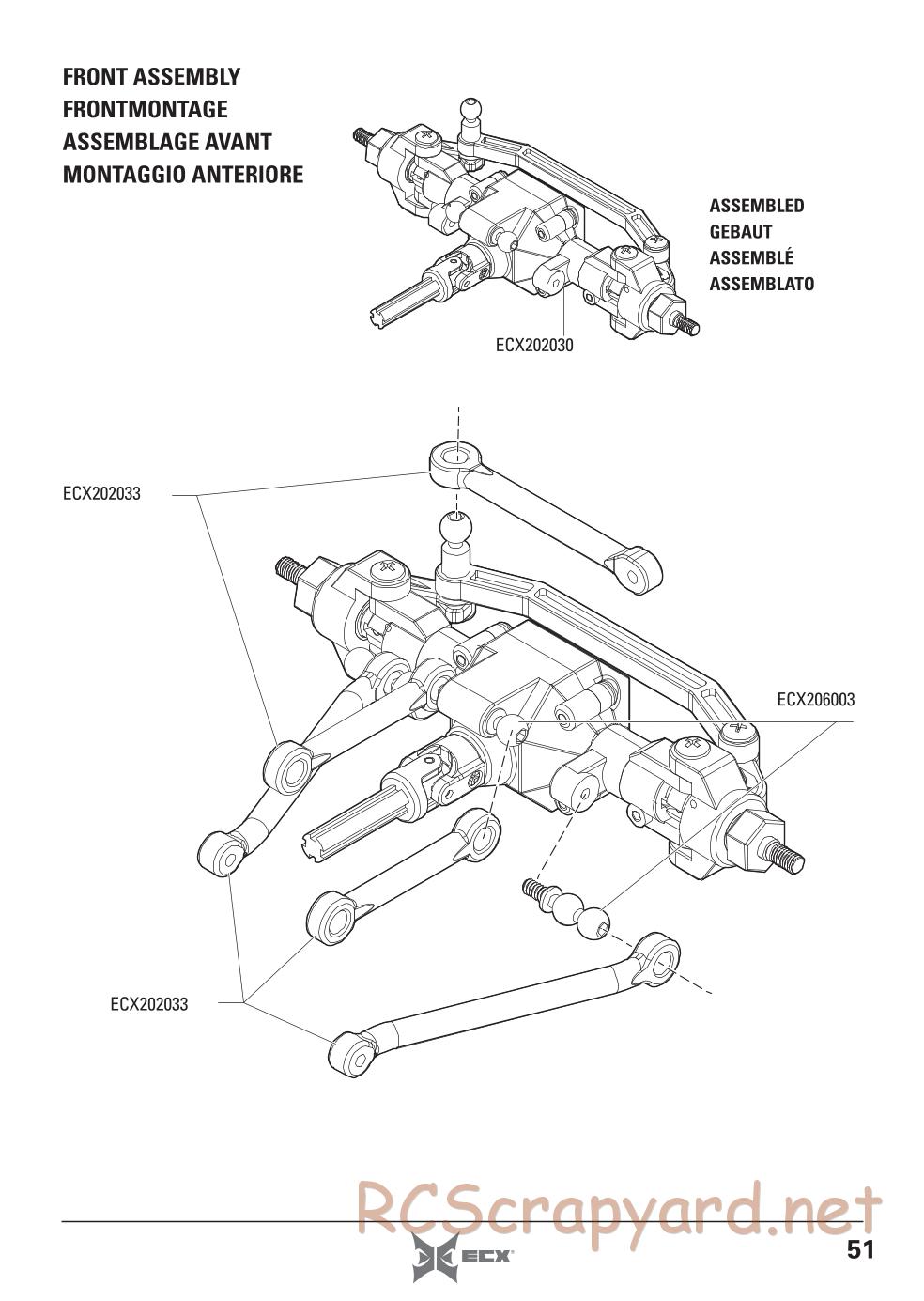 ECX - Barrage UV 4WD - Manual - Page 16