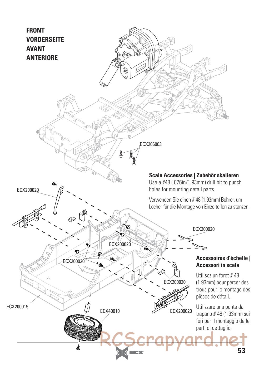 ECX - Barrage UV 4WD - Manual - Page 18