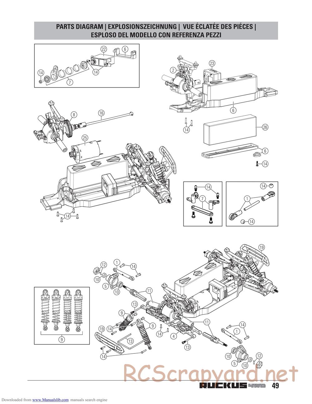ECX - Ruckus 4WD - Manual - Page 14