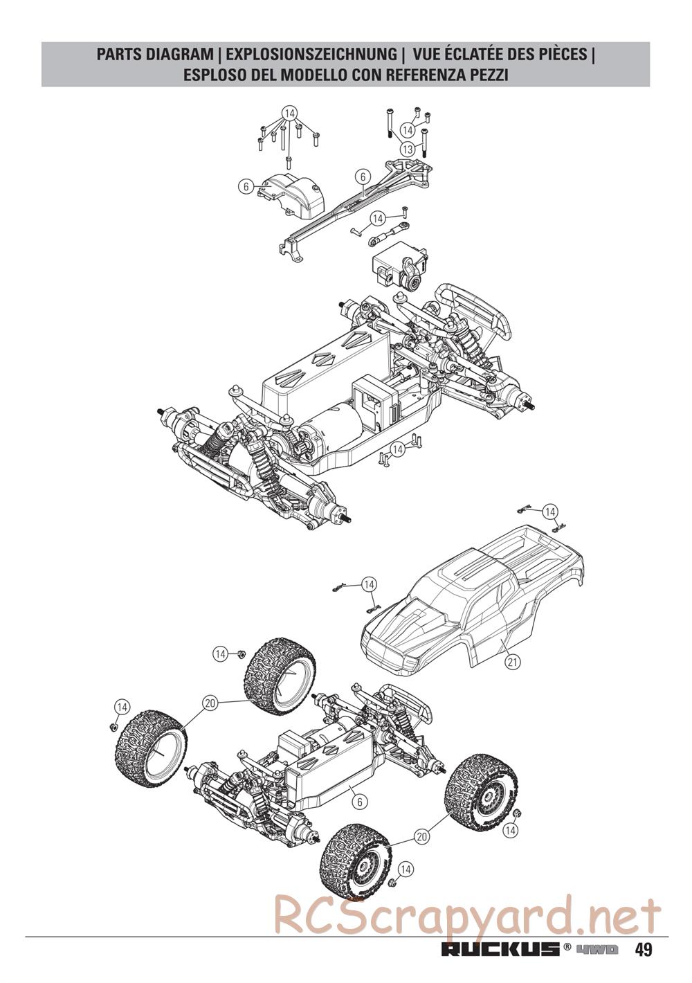 ECX - Ruckus 4WD - Manual - Page 15