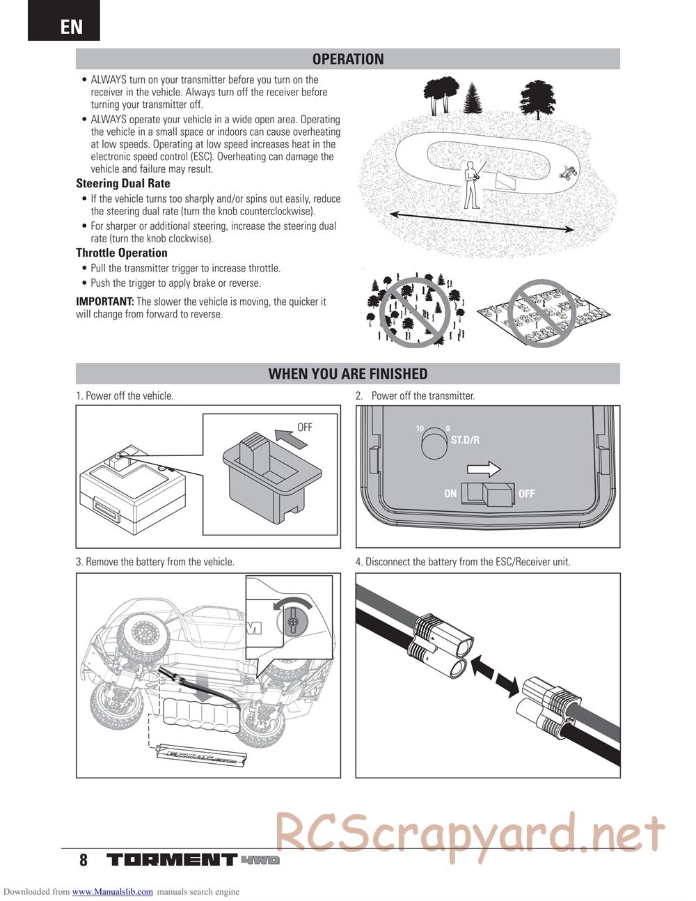 ECX - Torment 4WD (2013) - Manual - Page 8