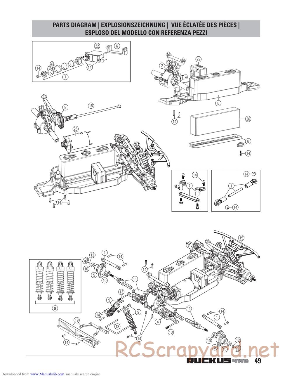 ECX - Torment 4WD (2013) - Manual - Page 14
