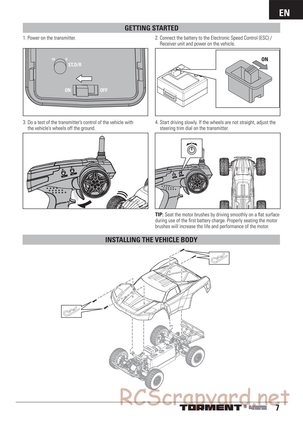 ECX - Torment 4WD - Manual - Page 7
