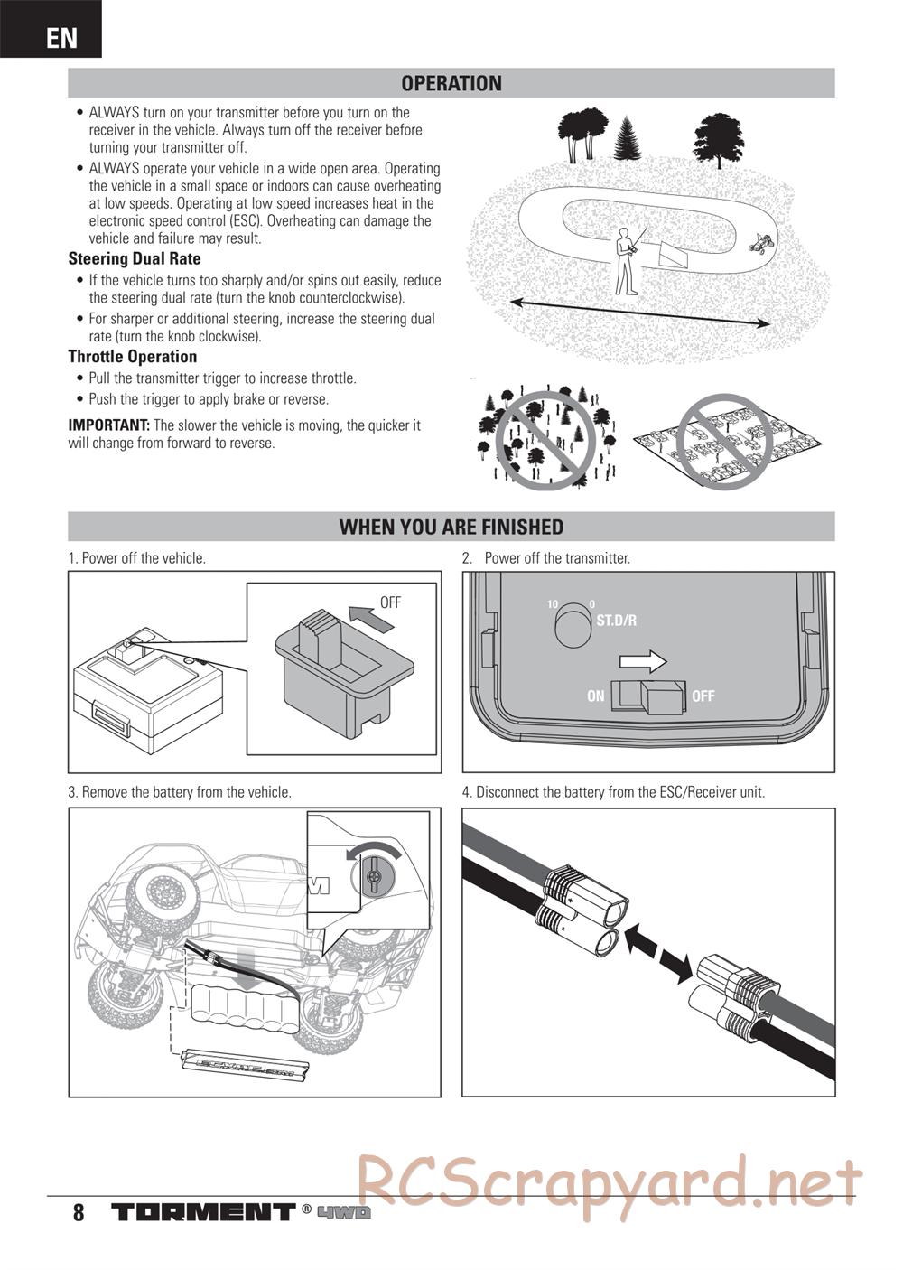 ECX - Torment 4WD - Manual - Page 8