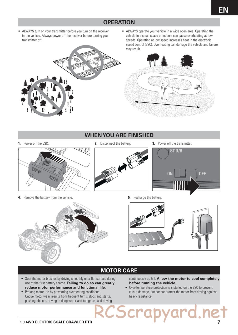 ECX - Barrage 1.9 Class 4WD - Manual - Page 7