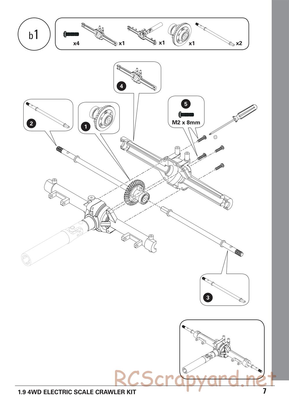 ECX - Barrage 1.9 Class 4WD Kit - Manual - Page 7