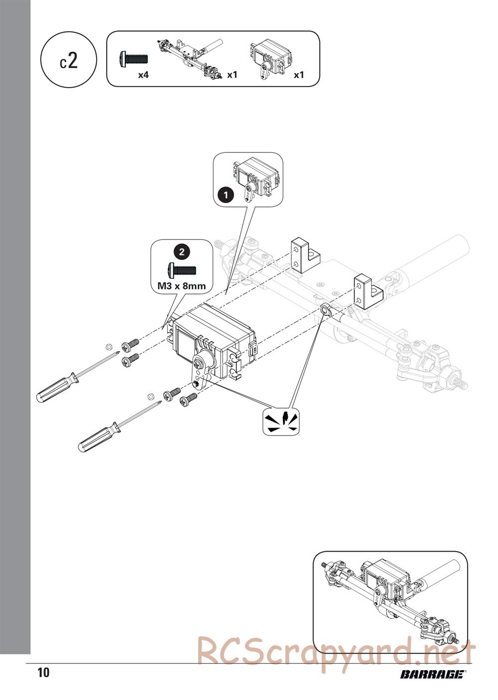 ECX - Barrage 1.9 Class 4WD Kit - Manual - Page 10
