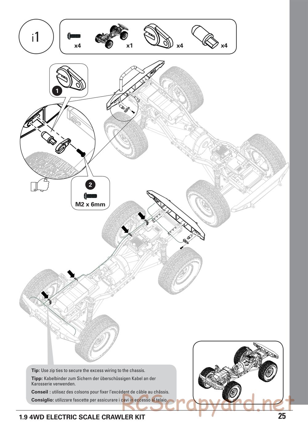 ECX - Barrage 1.9 Class 4WD Kit - Manual - Page 25
