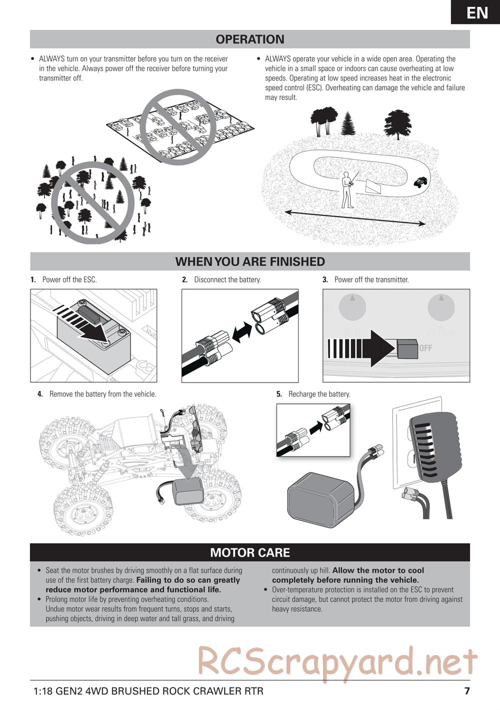 ECX - Temper Gen-2 4WD - Manual - Page 7