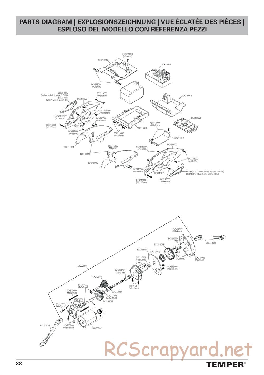 ECX - Temper Gen-2 4WD - Manual - Page 13