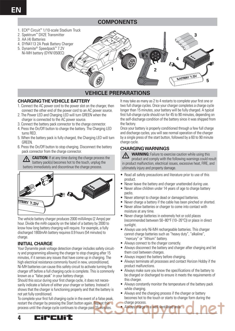 ECX - Circuit 2WD - Manual - Page 4