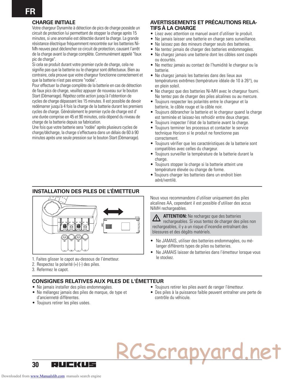 ECX - Ruckus 2WD - Manual - Page 5