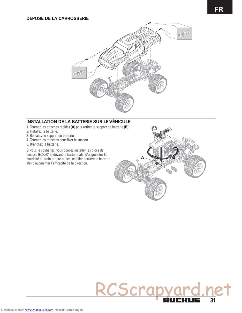 ECX - Ruckus 2WD - Manual - Page 6