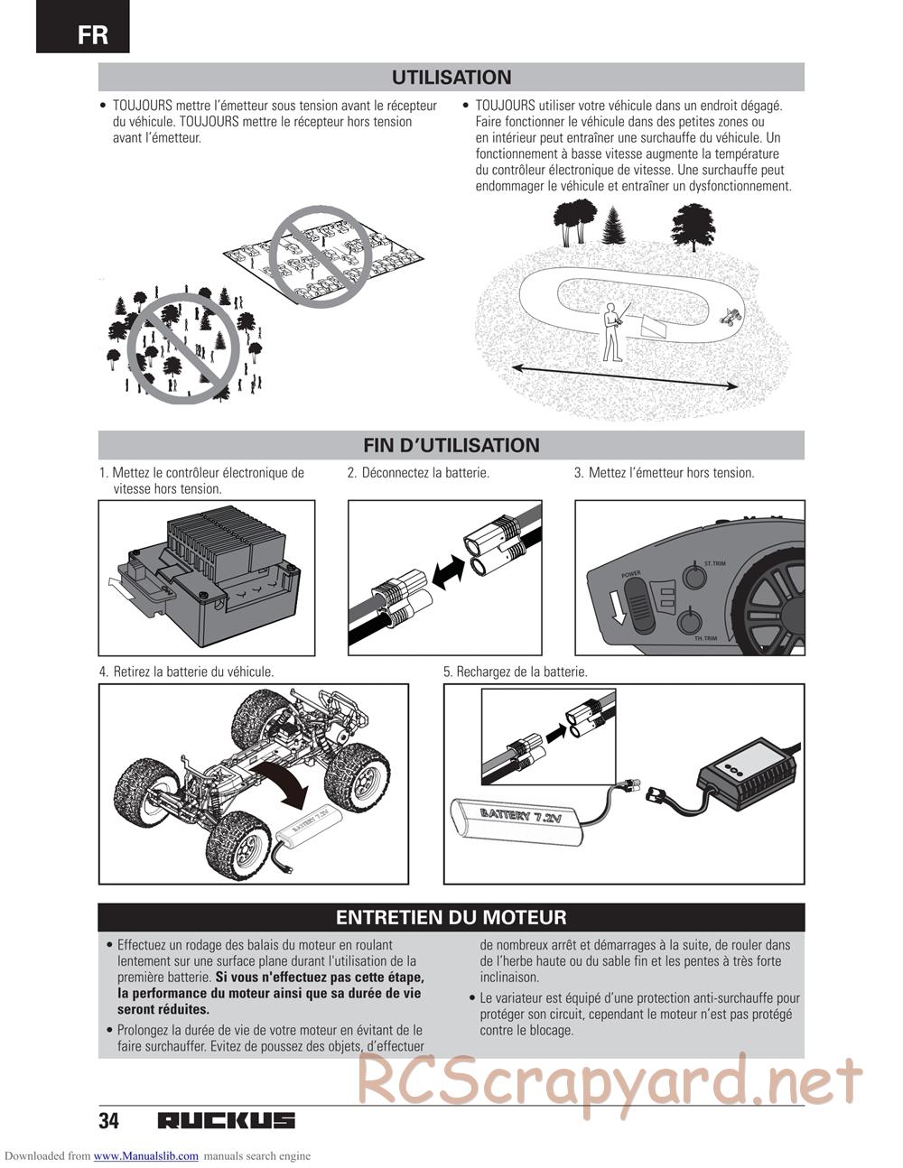 ECX - Ruckus 2WD - Manual - Page 9