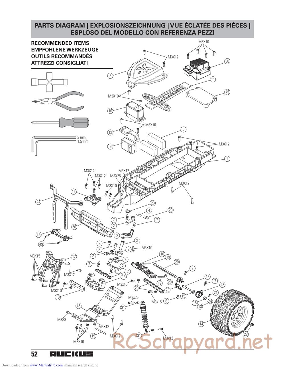 ECX - Ruckus 2WD - Manual - Page 15
