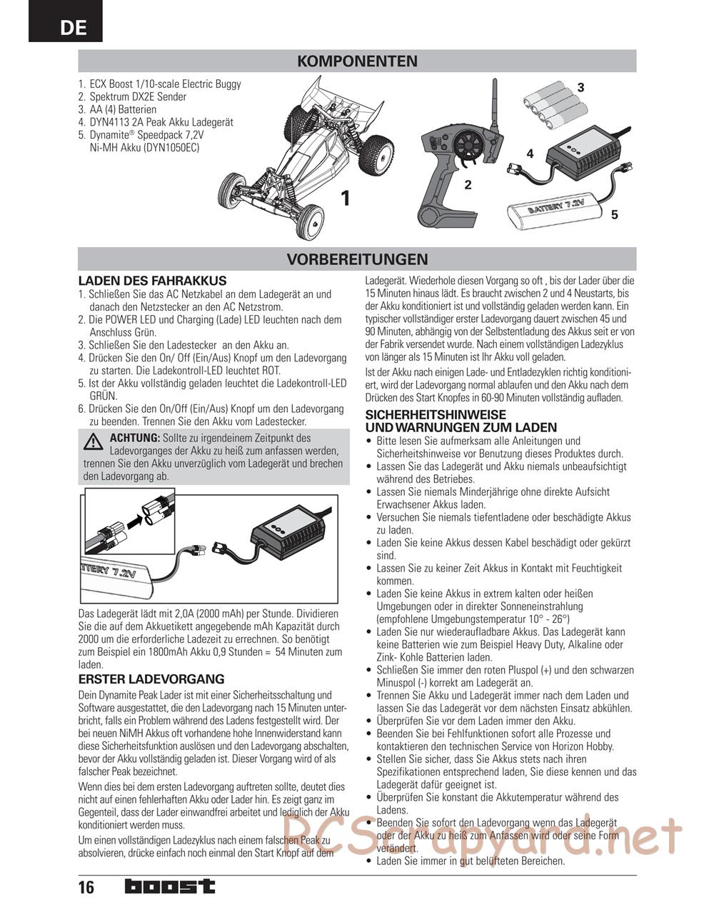 ECX - Boost 2WD - Manual - Page 4