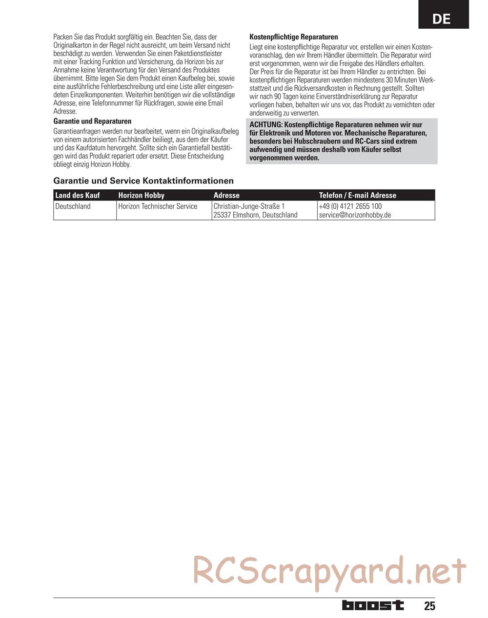 ECX - Boost 2WD - Manual - Page 13