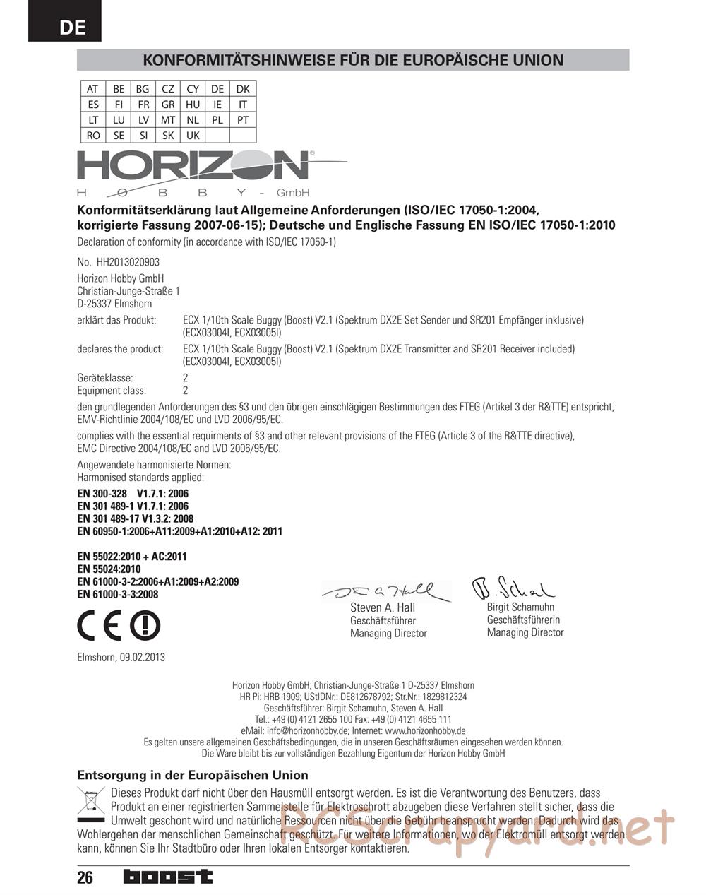ECX - Boost 2WD - Manual - Page 14