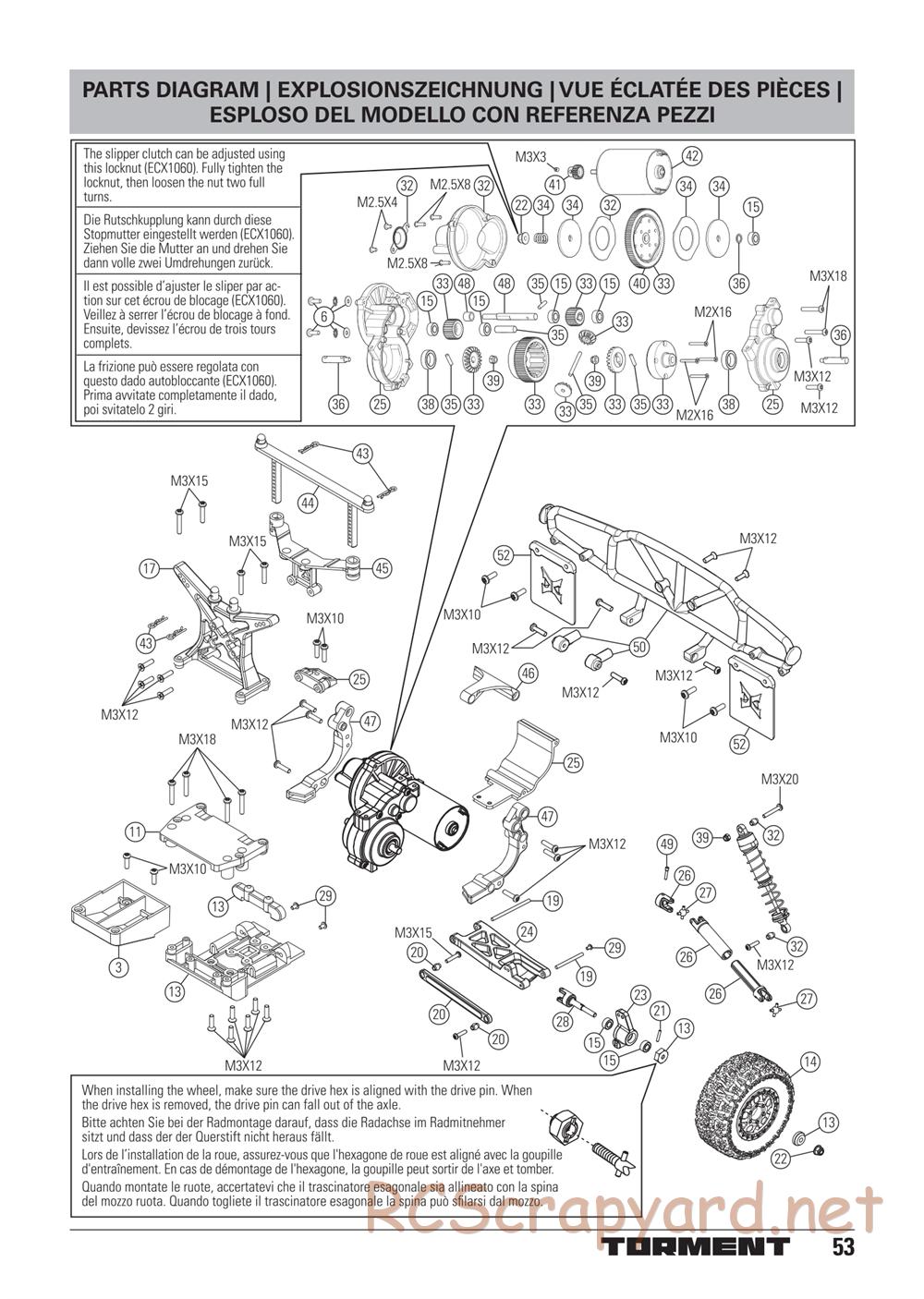 ECX - Torment 2WD - Manual - Page 15