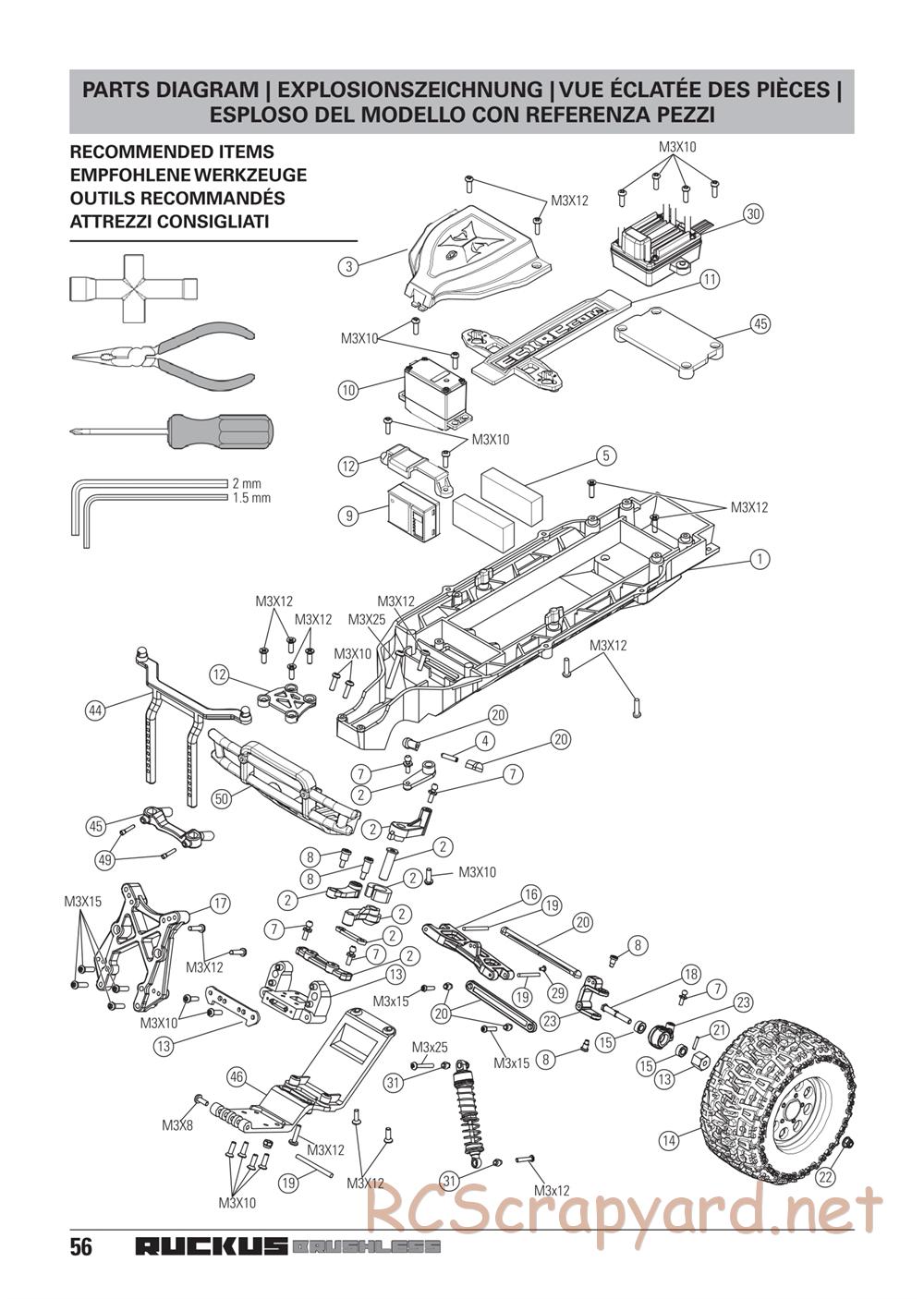 ECX - Ruckus 2WD Bl - Manual - Page 15