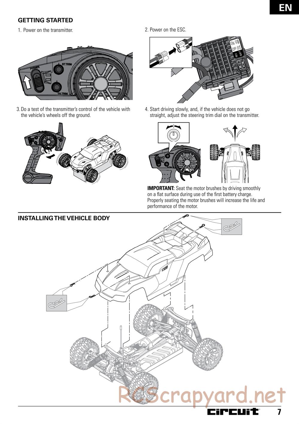 ECX - Circuit 4WD - Manual - Page 7