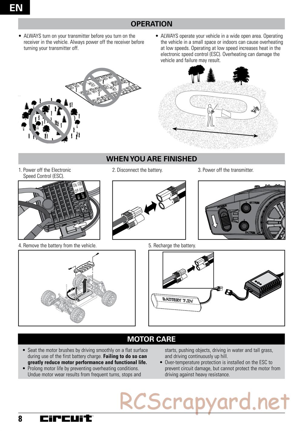 ECX - Circuit 4WD - Manual - Page 8