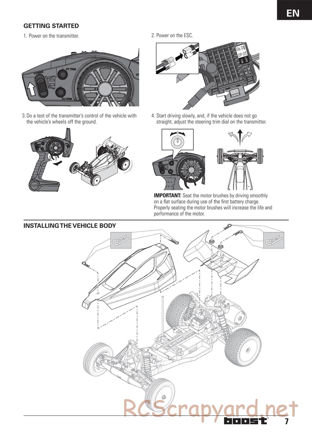 ECX - Boost 2WD - Manual - Page 7