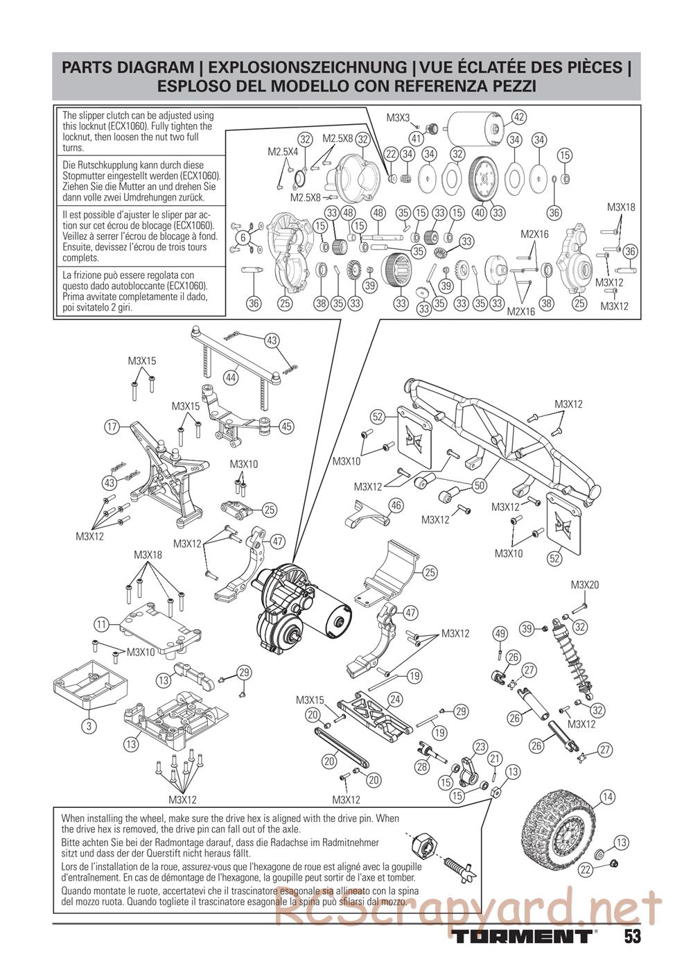 ECX - Torment 2WD - Manual - Page 15