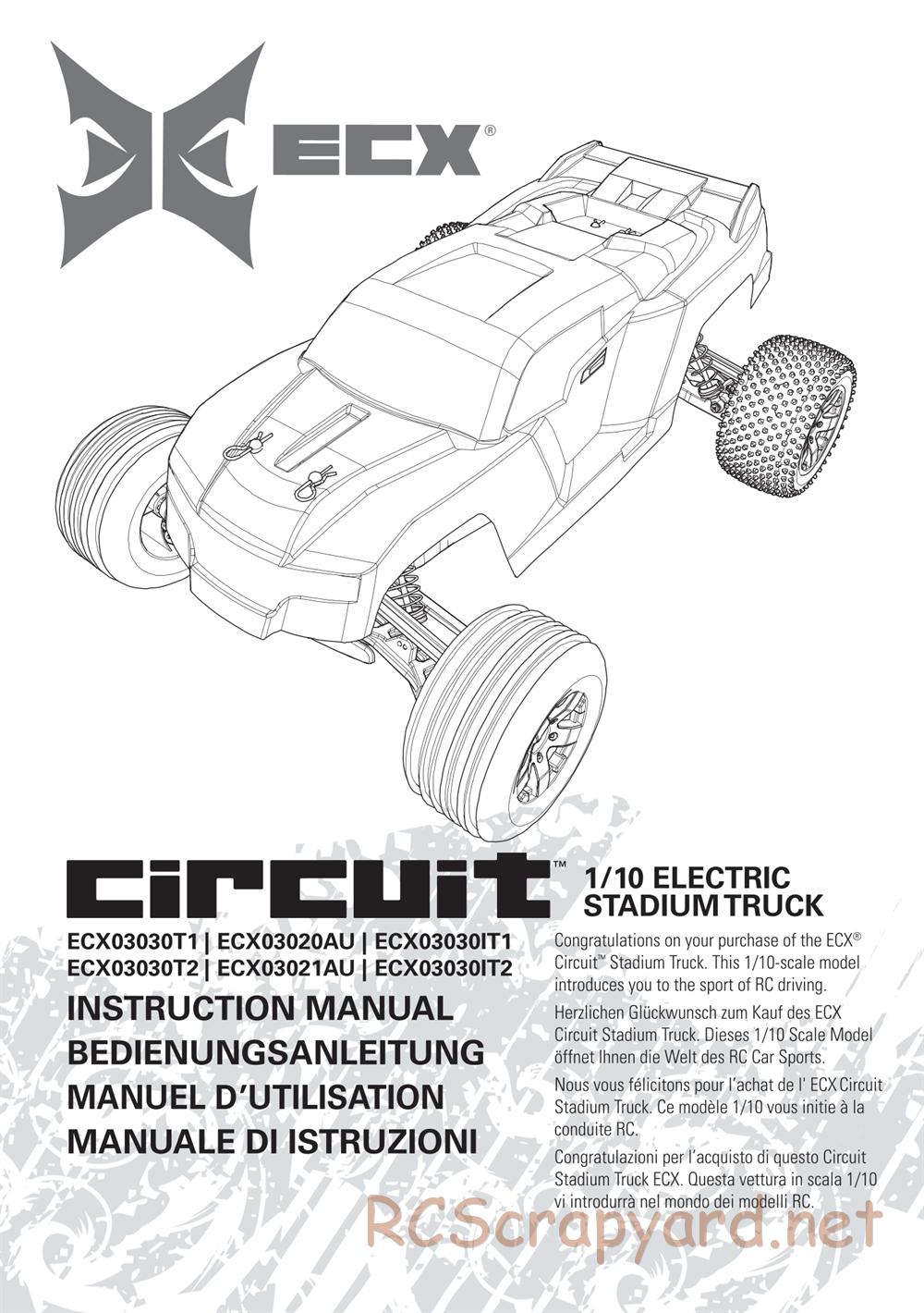 ECX - Circuit 2WD - Manual - Page 1