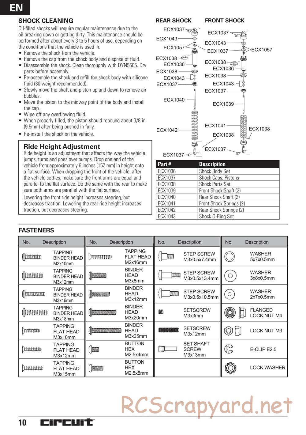 ECX - Circuit 2WD - Manual - Page 10