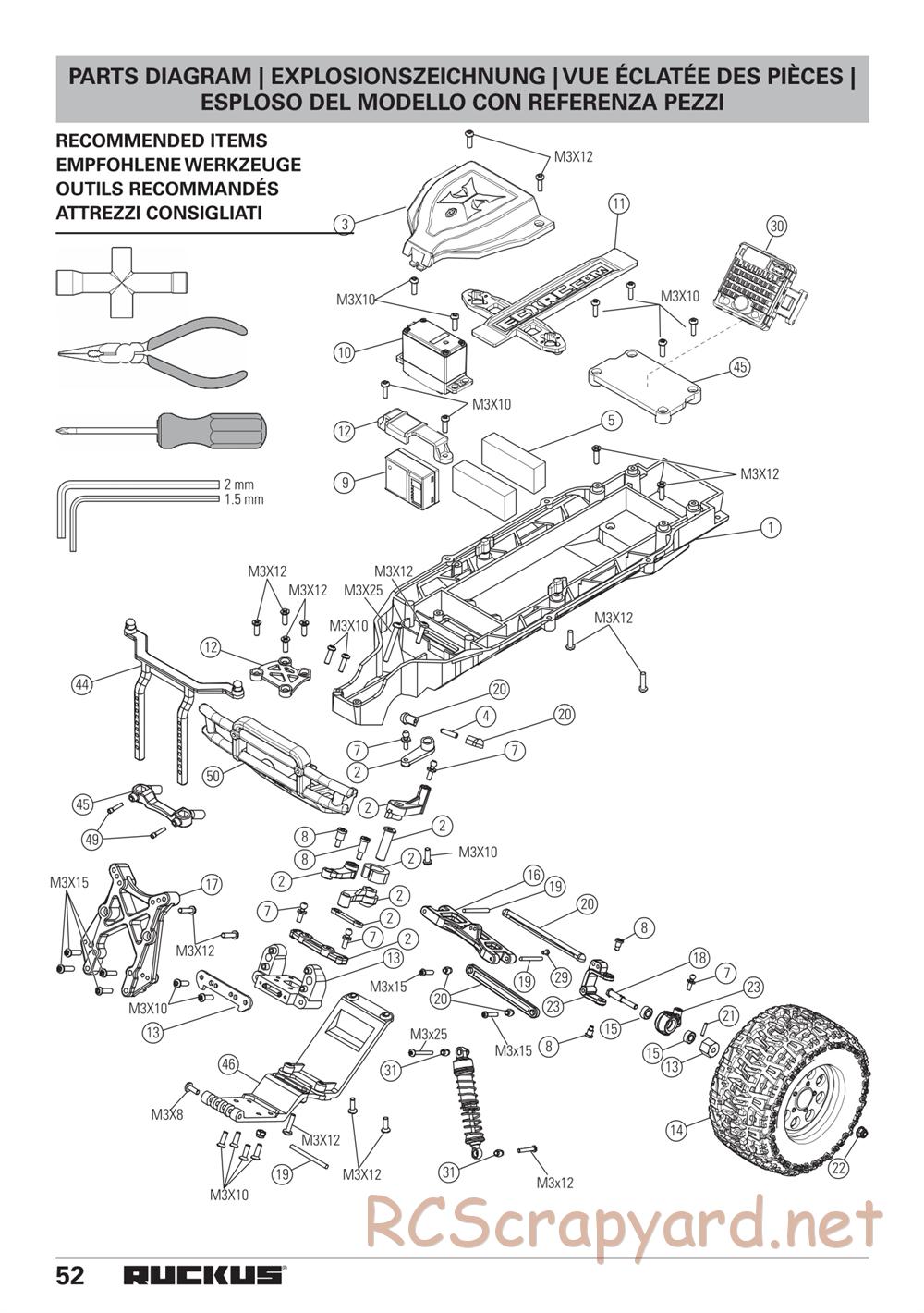 ECX - Ruckus 2WD - Manual - Page 14