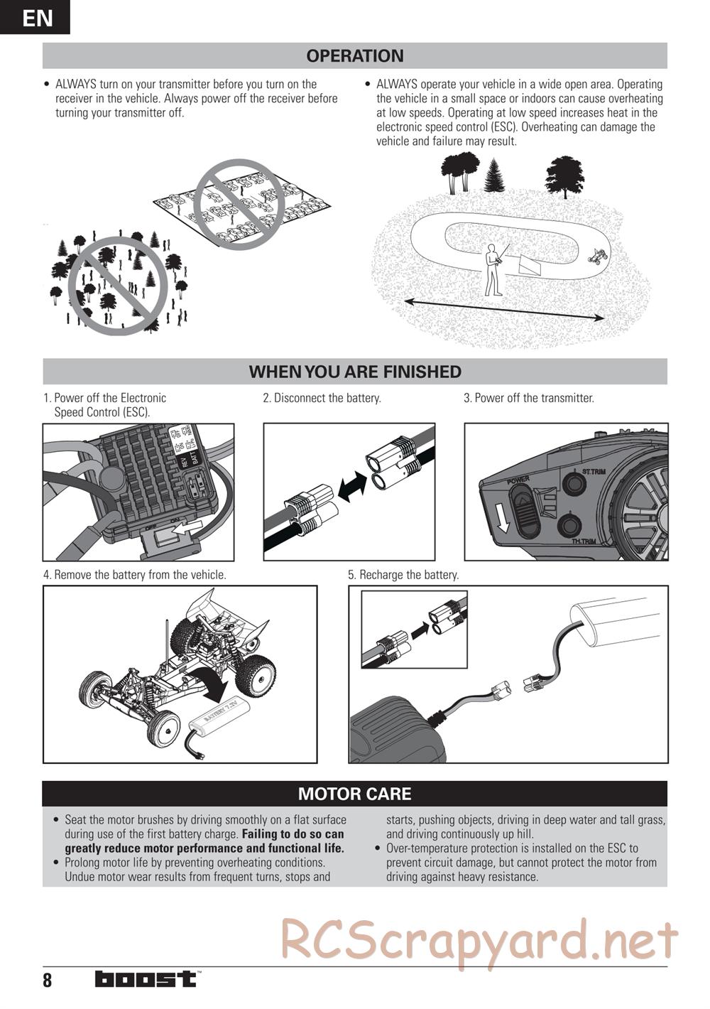 ECX - Boost 2WD - Manual - Page 8