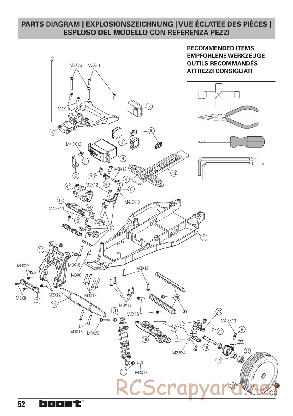 ECX - Boost 2WD - Exploded View - Page 14