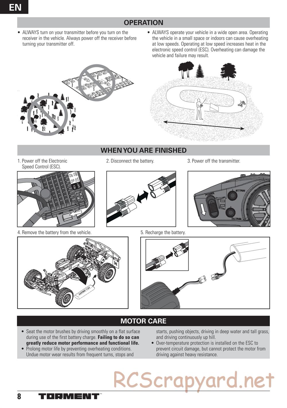 ECX - Torment 2WD - Manual - Page 8