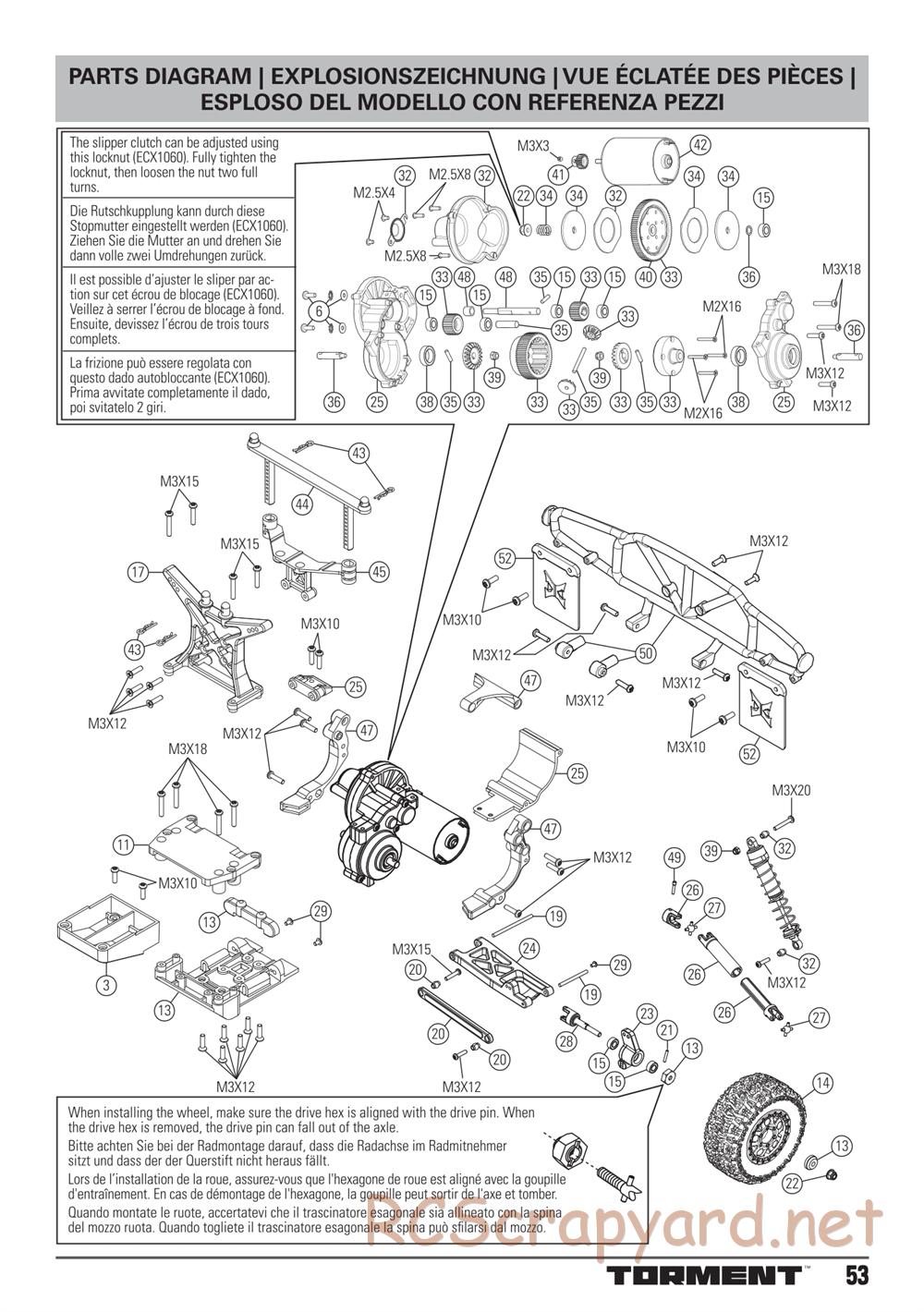 ECX - Torment 2WD - Manual - Page 15