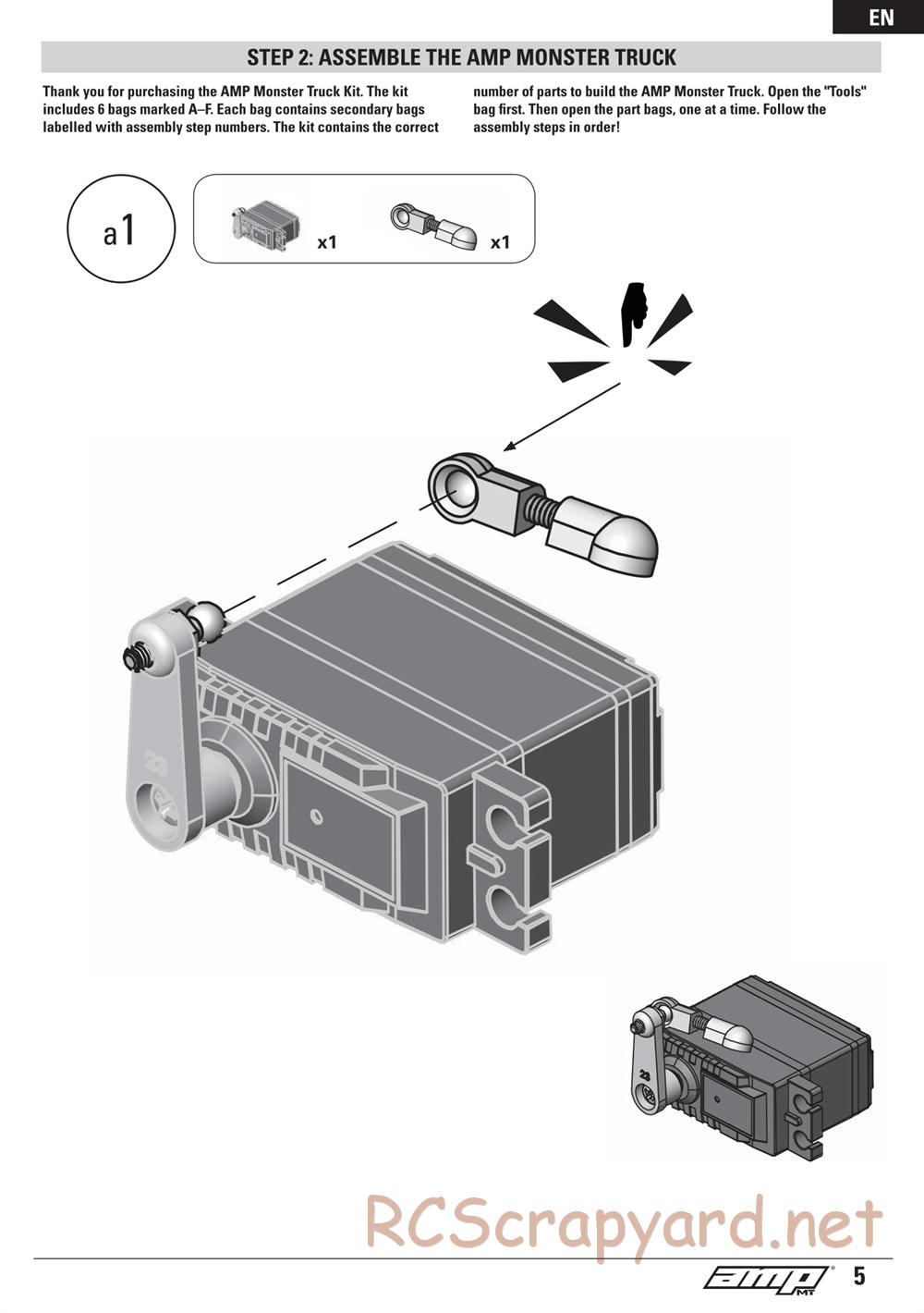 ECX - AMP 2WD Kit - Manual - Page 5