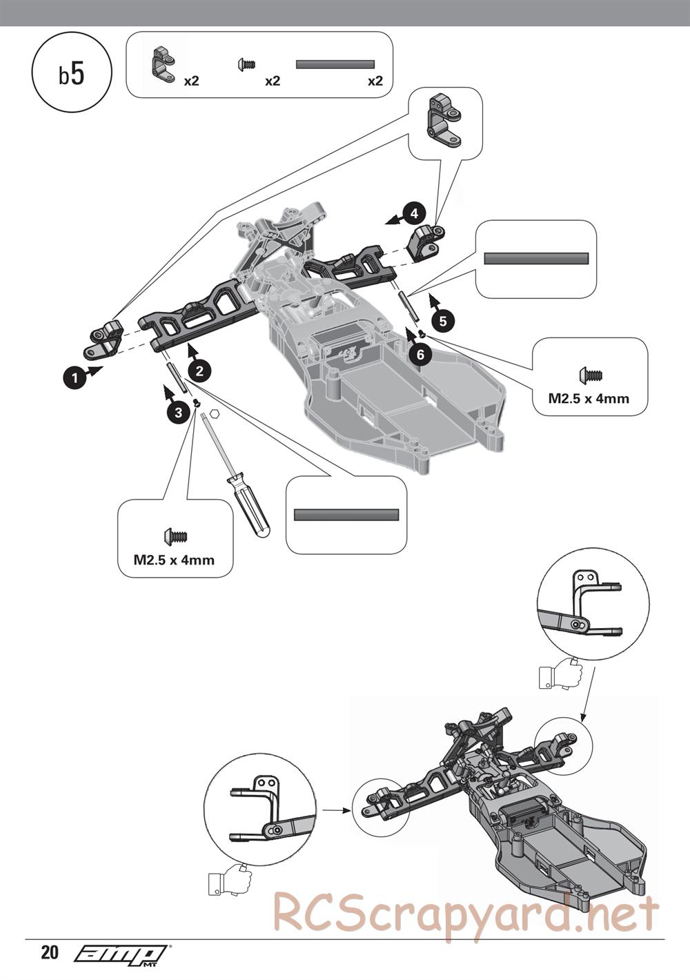 ECX - AMP 2WD Kit - Manual - Page 20