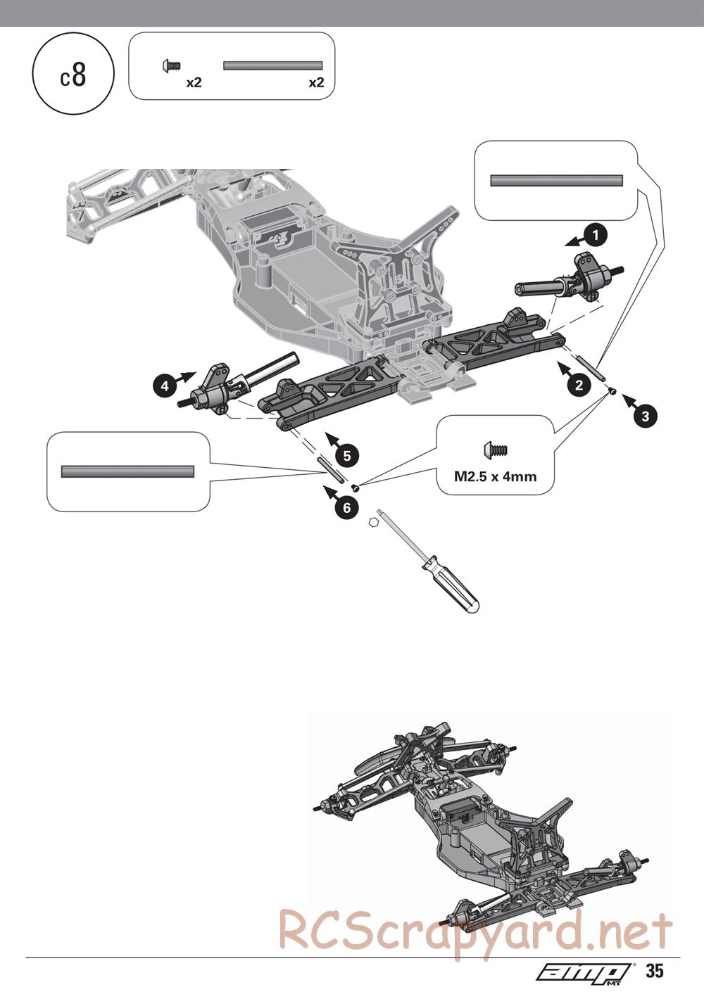 ECX - AMP 2WD Kit - Manual - Page 35