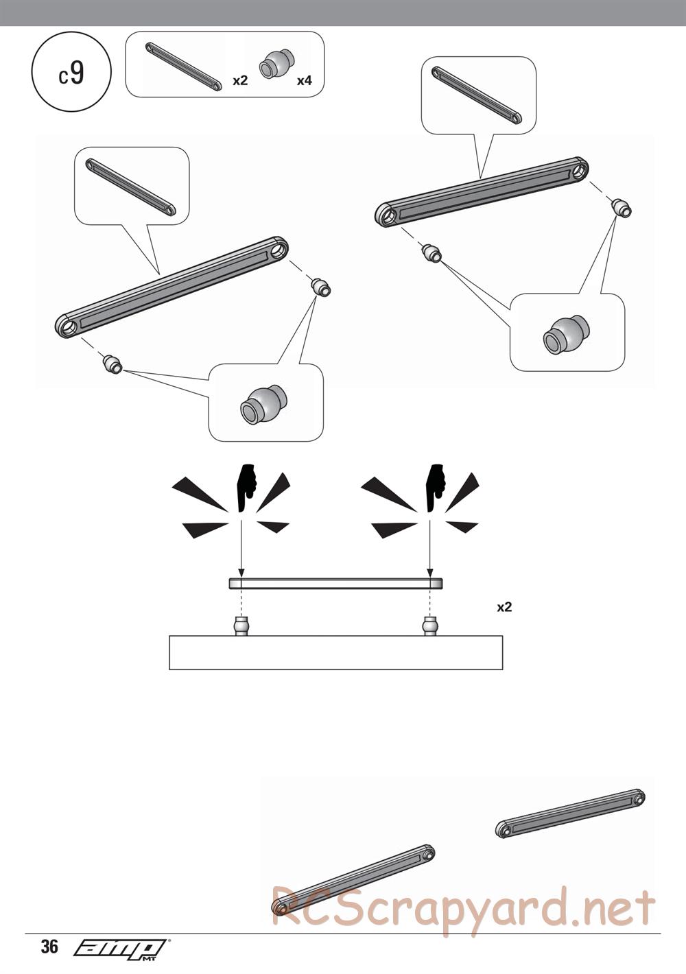 ECX - AMP 2WD Kit - Manual - Page 36