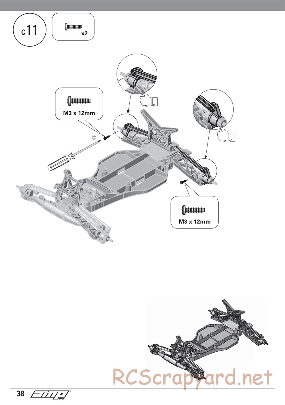 ECX - AMP 2WD Kit - Manual - Page 38