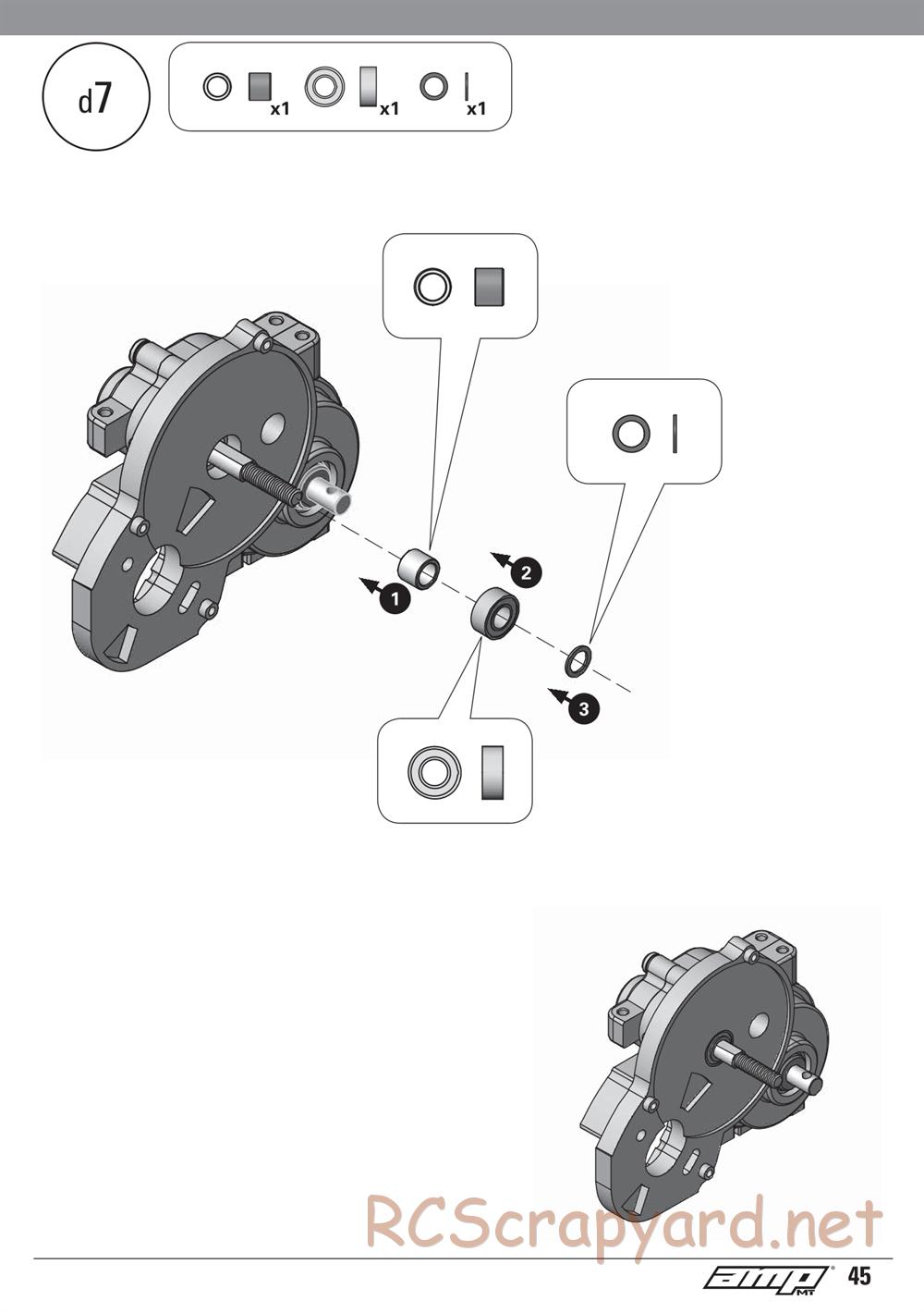 ECX - AMP 2WD Kit - Manual - Page 45