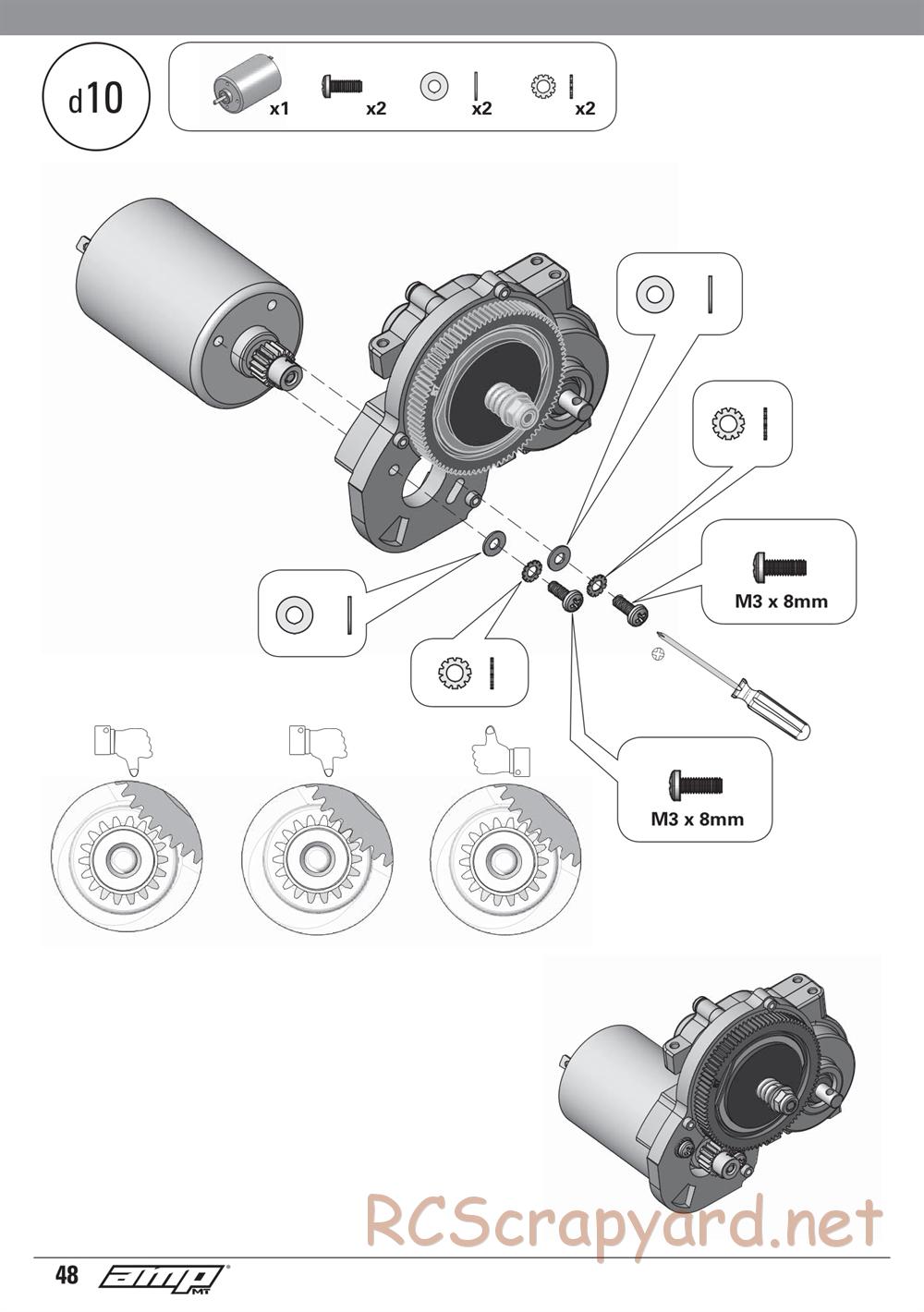 ECX - AMP 2WD Kit - Manual - Page 48