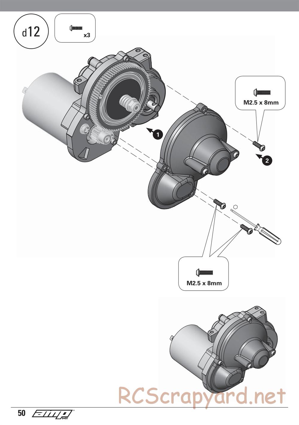 ECX - AMP 2WD Kit - Manual - Page 50