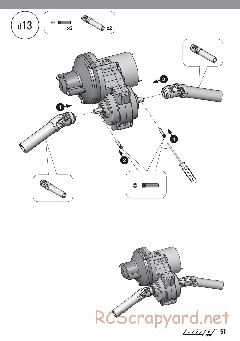 ECX - AMP 2WD Kit - Manual - Page 51